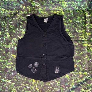 Viva City Flower & Cat Vest